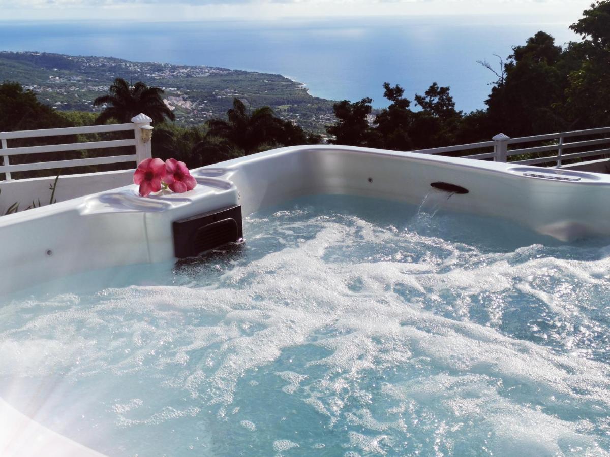 Belavue & Spa Prive, Avec Vue Panoramique Sur Mer, Jardin Creole Paysager, Jacuzzi Prive Bouillante Eksteriør bilde