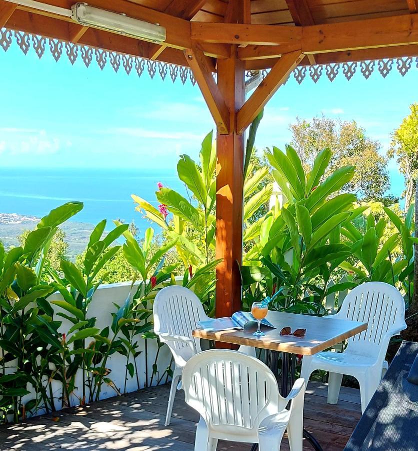 Belavue & Spa Prive, Avec Vue Panoramique Sur Mer, Jardin Creole Paysager, Jacuzzi Prive Bouillante Eksteriør bilde